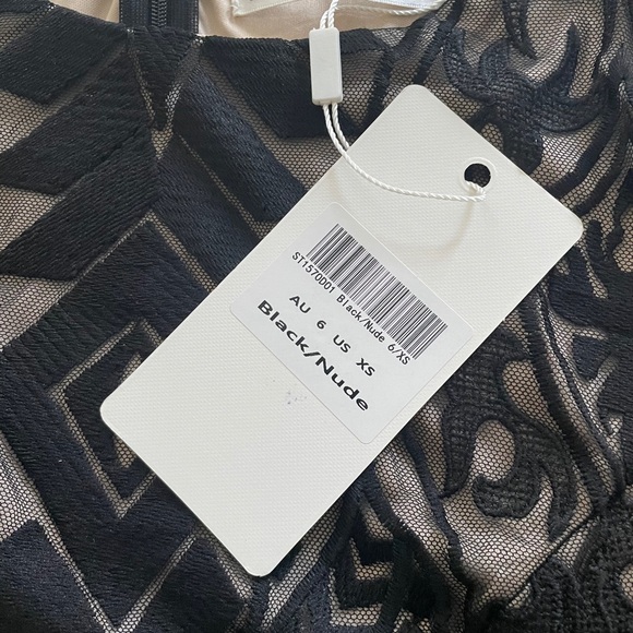 NWT Saints & Secrets Lace Cocktail Dress - Picture 3 of 4